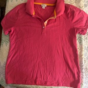 J. Crew Vibrant Pink Top